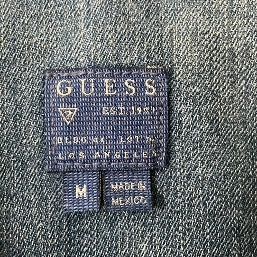 GUESS statement jean jacket - Picture 3 of 3